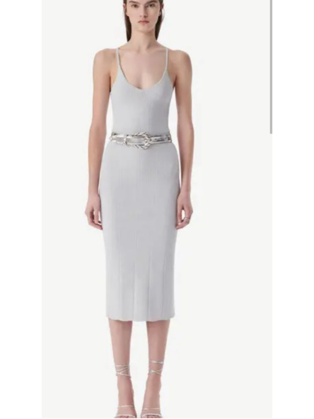 IRO‎ NWT $365 Caifa Pencil Skirt in Light Gray XS